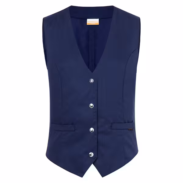 KARLOWSKY | Dames Gilet Lena - Marineblauw - Maat: 34