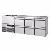 Biertheke PREMIUM - 2500x700mm - 6 Schubladen