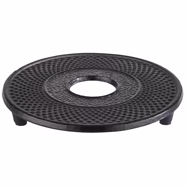 (6 pieces) Cast Iron Teapot Stand Trivet – Ø 135 mm - 15 mm high - ASIA style - for ASIA teapots