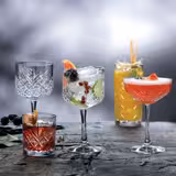 (12 pcs) Tumbler - TIMELESS - 350 ml - Clear