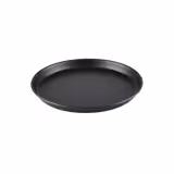(6 Stück) Pizzablech - Ø 240mm - Blaublech - nicht beschichtet - Höhe: 25mm