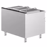 Marmite de Cuisson à Gaz - 250 Litres - 30 kW - Chauffage Indirect - avec Raccordement à l’Eau