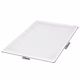 (6 Stück) CAMBRO | SafeTrak - Polypropylen-Deckel GN 1/1 - Milchig
