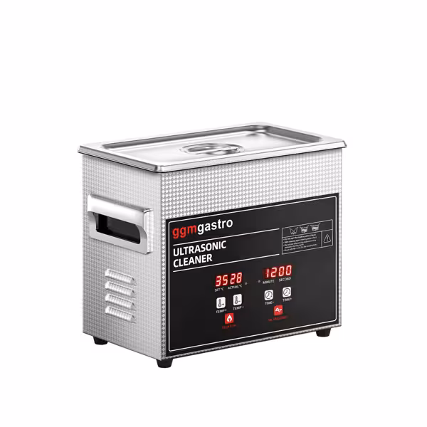 Ultraäänipesuri - 3,2 l - ultraääniteho 120 W