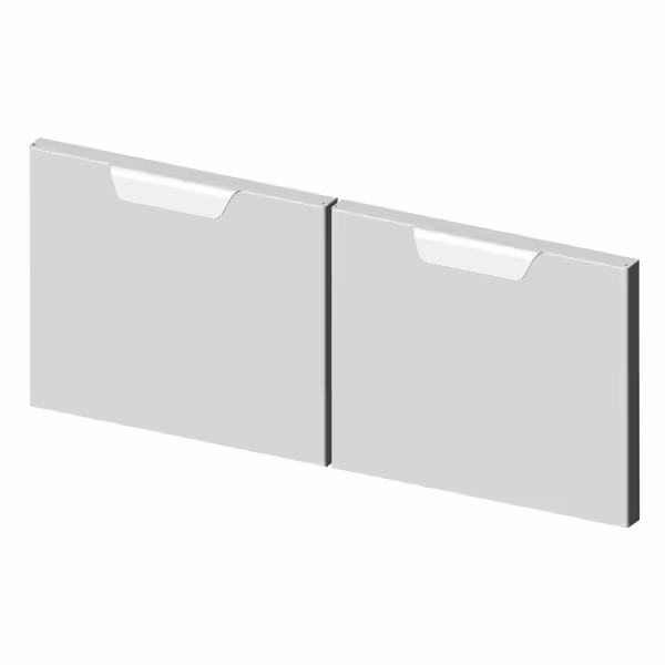 (2 stuks) Onderbouwdeur - 600x40x500mm