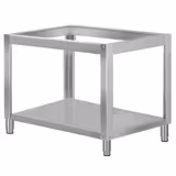 Alt Çerçeve - 1340x780x880mm - paslanmaz çelik - için: Pizza fırını PDP66B, PDP66BD & PDP66BTC