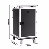 Banqueting Trolley - Heated - 12x GN 2/1 - Digital Control