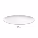 (4 pieces) – WMF | AVA – Flat Coupe Plate – Ø 270 mm
