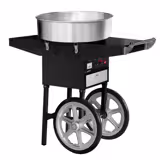 Macchina per zucchero filato - Ø52cm - 1,08kW - Nero