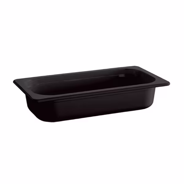 (6 Stück) Melamin-Behälter GN 1/3 - ECOLINE - 2,7 Liter - Höhe: 100mm