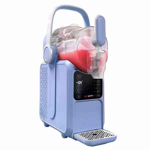 Commercial Slush Machine - Digital Control, 5 Modes, LED Lighting – Blue