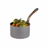 (6 pz) Casseruola 1 manico professionale - VINTARA - Acciaio inox 18/10 - 0,30L - 165x95x55mm