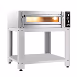 Elektrikli pizza fırını 6x 30 cm (derin) -manuel-alt stand dahil