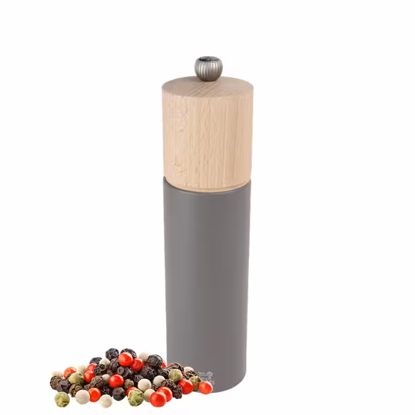 (6 stuks) PEUGEOT BOREAL - Pepermolen - Hout - Rotsgrijs - Hoogte: 210mm