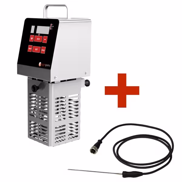 Bain-marie sous vide Professionnel - max.50L - 2,1kW - incl. sonde de température à cœur