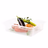 (6 st) Kantin i polypropylen (PP) GN 1/2 - klar - 3,9 l - Djup: 65 mm