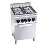Gas Oven Range - 19kW - 4 burners - with Electric Oven Convection Oven - 3kW