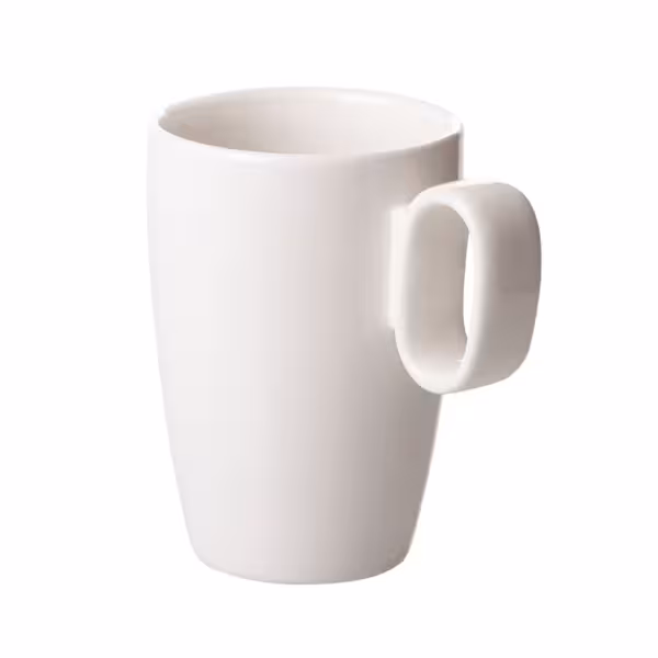 (6 stuks) LUX - Koffiekop Maastricht - 300ml - Elfenbeinwit