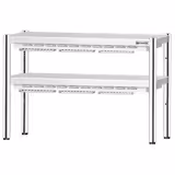 Mostek grzewczy PREMIUM na podczerwień z 2 lampami grzewczymi - 1200x370mm - 2x 1,05kW - 2 podgrzewane poziomy - regulowana wysokość