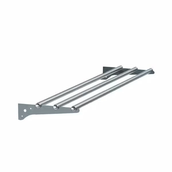 Corre bandejas KOPENHAGEN - aço inoxidável - 2030x390x100mm - Comprimento: 2030mm - para modelos BVI800-90 e BVI800