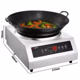 Fornello a induzione per wok  - 3,5 kW - incl. wok
