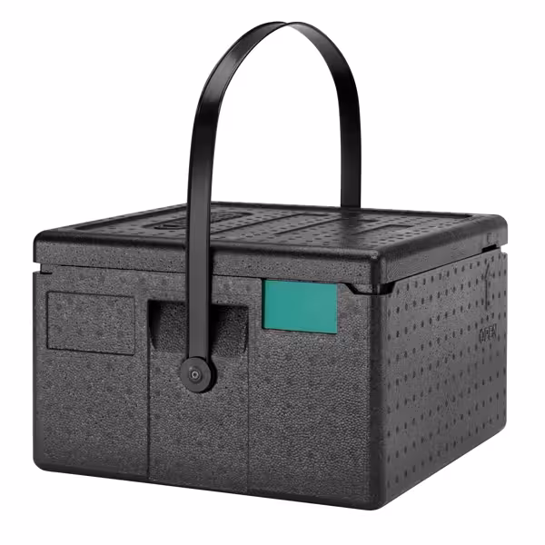 CAMBRO | CAM GOBOX® - Caixa para pizzas - com alça de transporte - para 4 pizzas - Preto