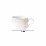 (6 pezzi) SELTMANN WEIDEN | Tazza da caffè - 0,18 litri - Beige sabbia