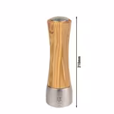 (6 Stück) PEUGEOT | MADRAS - Salzmühle - u'Select Z - Olivenholz - Natur - Höhe: 210mm