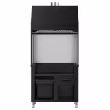 Elemento neutro per griglia a carbone- / a gas BERLIN - 960 mm - Nero