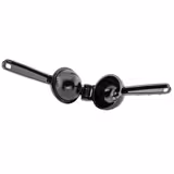 (6 pz) Spremiagrumi manuale a leva - Alluminio verniciato - Colore Nero - Lunghezza:210mm