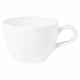 (6 pcs) SELTMANN WEIDEN | Coffee Cup Set – BLUES Series – White Porcelain – 180 ml – Tulip-shaped – Dishwasher-safe only