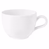 (6 pcs) SELTMANN WEIDEN | Tulip Coffee & Tea Cup – Porcelain – 220 ml – White