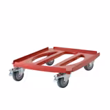 CAMBRO | CAMDOLLY - Carro de transporte - adecuado para cajas EPP EN 600x400 - Rojo