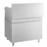 Elektro Bratplatte - mit Hartchrom-Beschichtung - 9 kW - Glatt - inkl. Unterbau mit 2 Türen