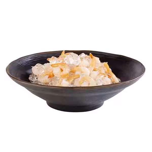 (6 szt.) Miska bufetowa okrągła - MARONE - Melamina - 2l - Ø 305mm - Czarny/Brązowy