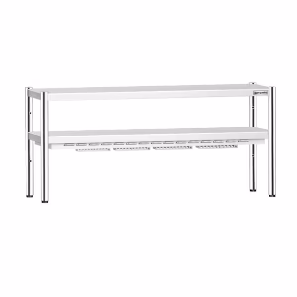 Commercial Heated Gantry PREMIUM with Ceramic Heaters - 1800x370mm - 1.4kW - 2 Tier - height-adjustable