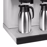 Filterkaffeemaschine - 2x 2 Liter - mit 2 Warmhalteplatten - inkl. 2 Isolierkannen