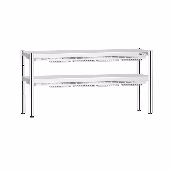 Commercial Heated Gantry PREMIUM with Ceramic Heaters - 1600x370mm - 1.4kW - 2 Tier - height-adjustable
